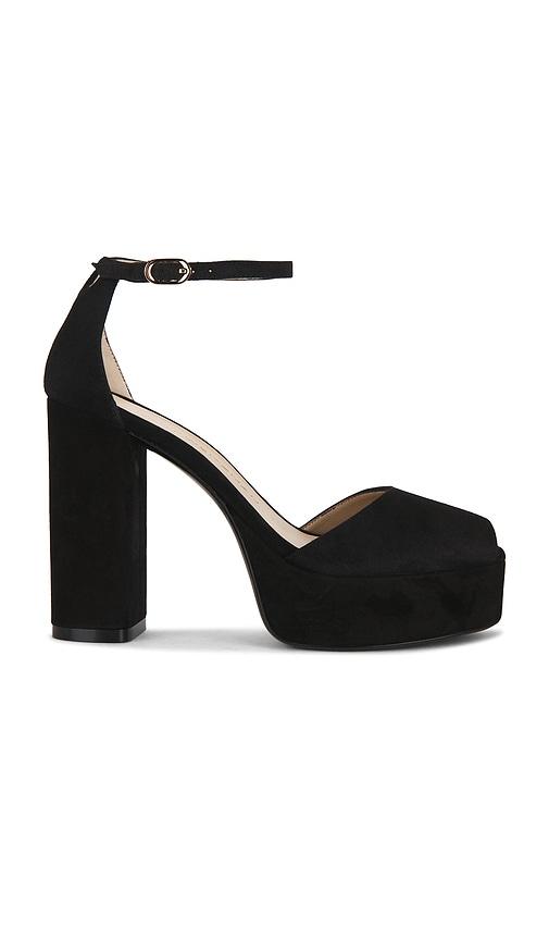 Stuart Weitzman Sabrina Platform Pump in Black by STUART WEITZMAN