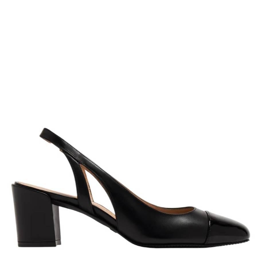 Stuart Weitzman Sleek 50 Leather Slingback Pumps by STUART WEITZMAN