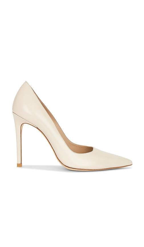 Stuart Weitzman Stuart Power 100 Pump in White by STUART WEITZMAN