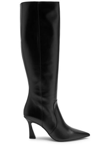 Vinnie 85 leather knee-high boots by STUART WEITZMAN