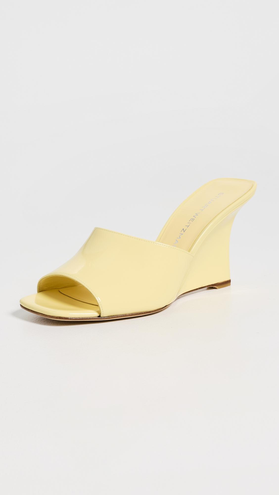 Vinnie Wedge Mules 85 by STUART WEITZMAN