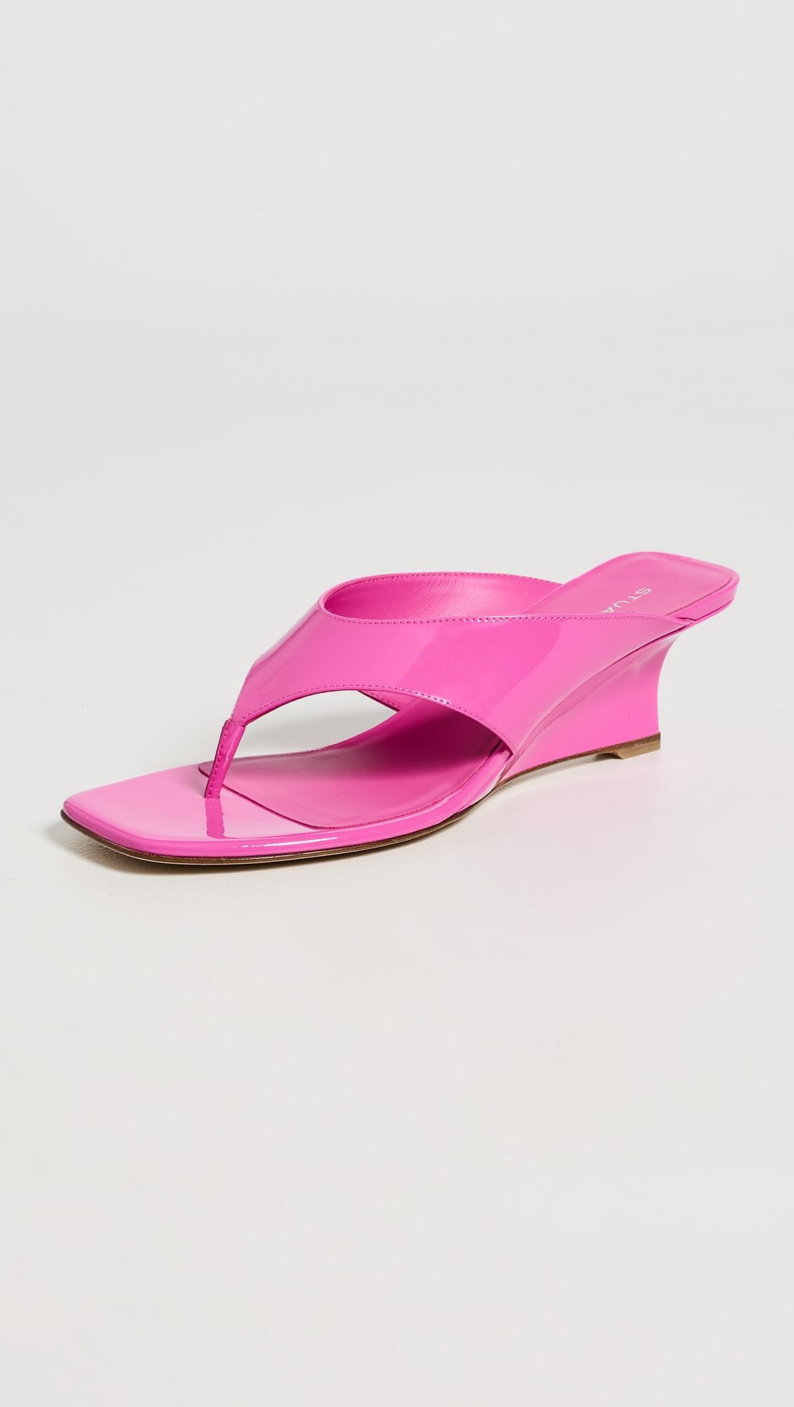 Vinnie Wedge Thongs 50 by STUART WEITZMAN