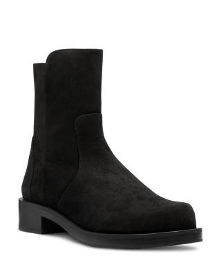 Women's 5050 Bold Block Heel Booties by STUART WEITZMAN