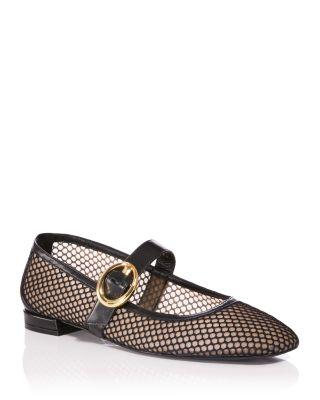Women's Arabella Mesh Mary Jane Ballet Flats by STUART WEITZMAN