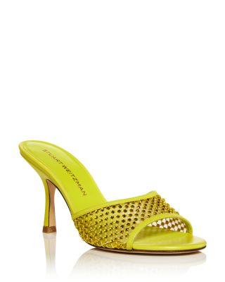 Women's Bareitall Shine 85 Slides by STUART WEITZMAN