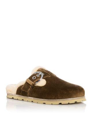 Women's Chrystie Shearling Clogs by STUART WEITZMAN