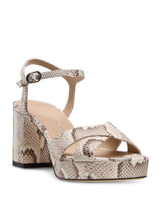 Women's Dayna 80 Platform Sandals by STUART WEITZMAN