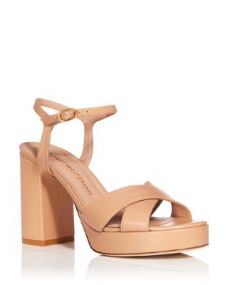 Women's Dayna Crisscross Platform Sandals by STUART WEITZMAN