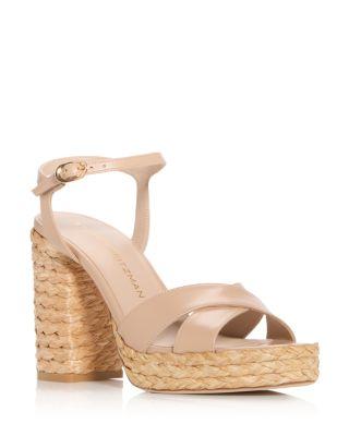 Women's Dayna Espadrille Platform Sandals by STUART WEITZMAN