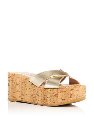 Women's Dayna Wedge Slide Sandals by STUART WEITZMAN