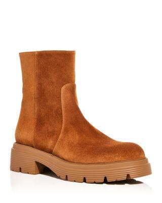 Women's Husdon Lite Zip Booties by STUART WEITZMAN