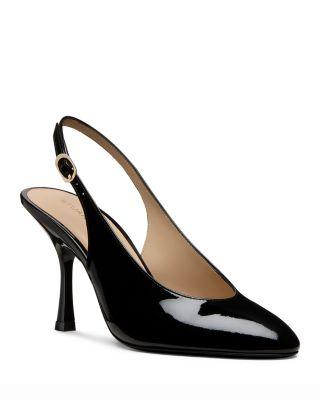 Women's Madison Patent Leather Slingback Pumps by STUART WEITZMAN
