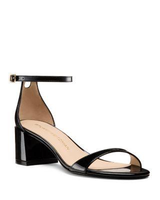 Women's Nudist 50 Block Heel Sandals by STUART WEITZMAN
