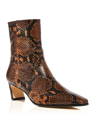 Women's Stassi 50 Zip Bootie by STUART WEITZMAN
