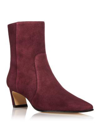 Women's Stassi Zip Booties by STUART WEITZMAN