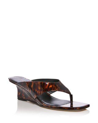 Women's Vinnie 50 Thong Wedge Sandals by STUART WEITZMAN