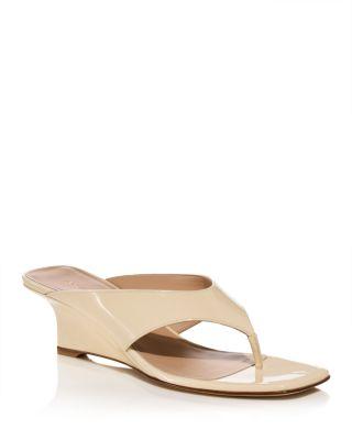 Women's Vinnie 50 Thong Wedge Sandals by STUART WEITZMAN