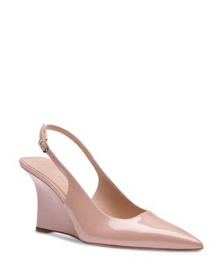 Women's Vinnie 85 Slingback Wedge Pumps by STUART WEITZMAN