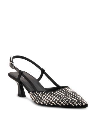Women's Vinnie Embellished 50 Slingback Pumps by STUART WEITZMAN