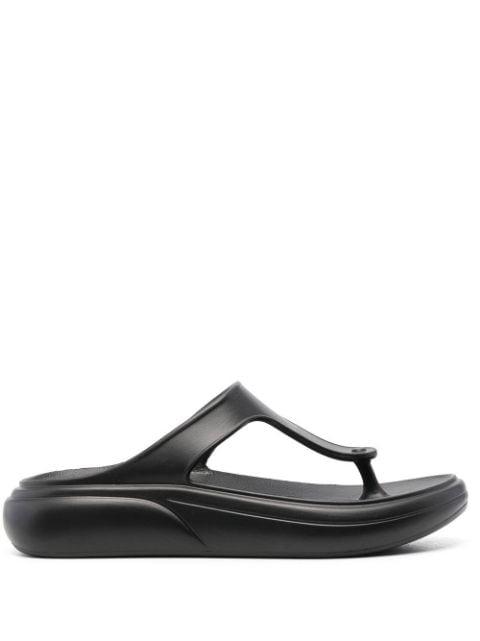 open toe flip flops by STUART WEITZMAN