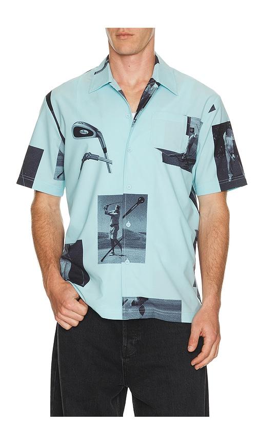Students Golf Assistance Please Shirt in Mint by STUDENTS GOLF