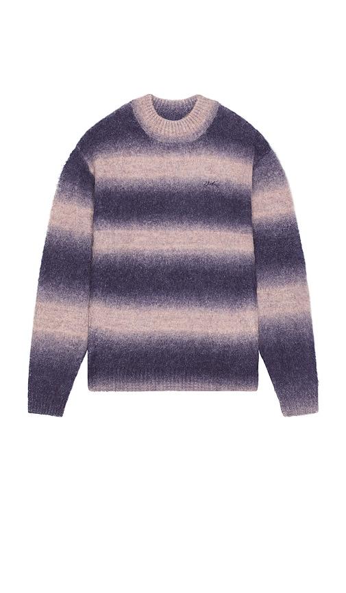 Students Golf Cole Knit Mockneck Mohair Sweater in Purple by STUDENTS GOLF