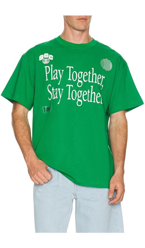 Students Golf Stay Together Tee in Green by STUDENTS GOLF