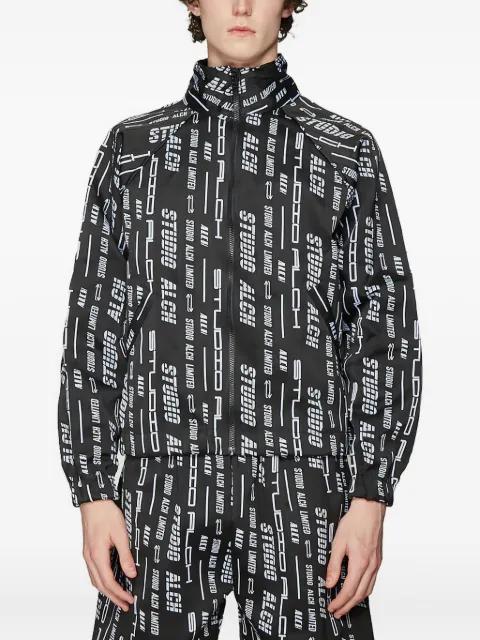 logo-motif track jacket by STUDIO ALCH