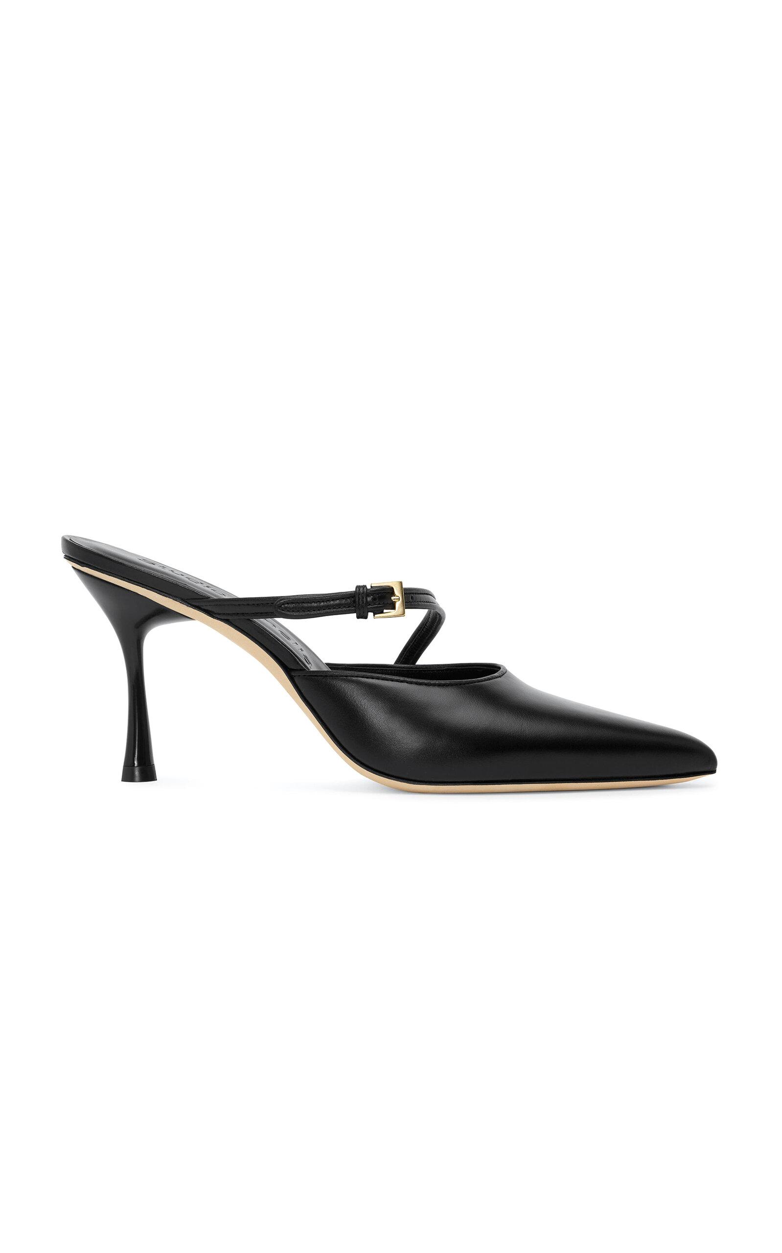 Studio Amelia Alto Leather Mules - Moda Operandi by STUDIO AMELIA