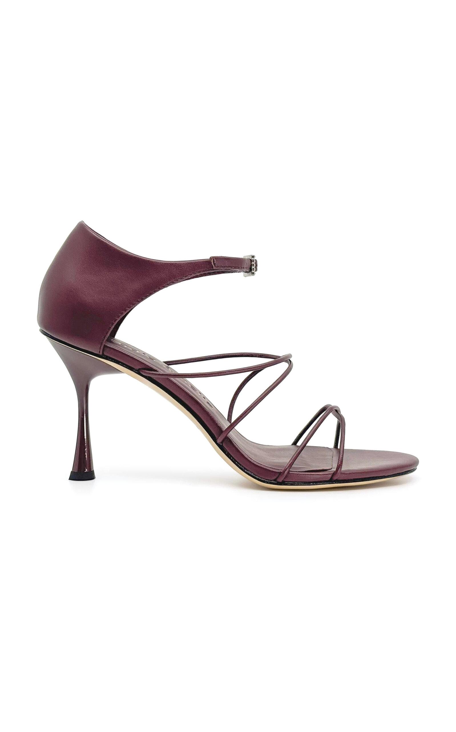 Studio Amelia Greta Leather Sandals - Moda Operandi by STUDIO AMELIA