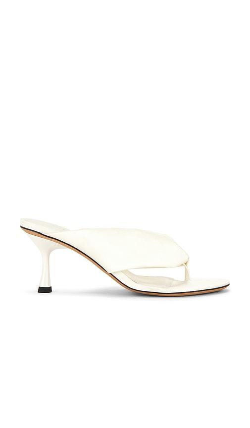 Studio Amelia Paloma Flip Flop Sandal in Ivory by STUDIO AMELIA