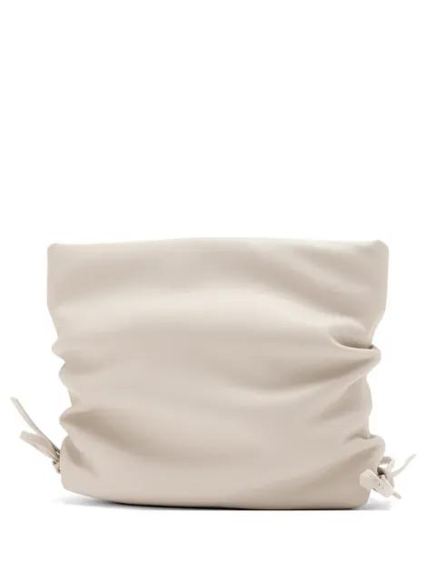 ruched clutch bag by STUDIO AMELIA