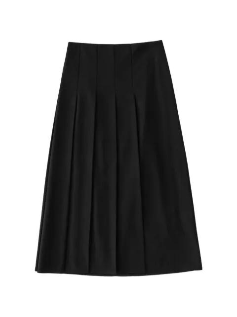 Agat pleated midi skirt by STUDIO NICHOLSON