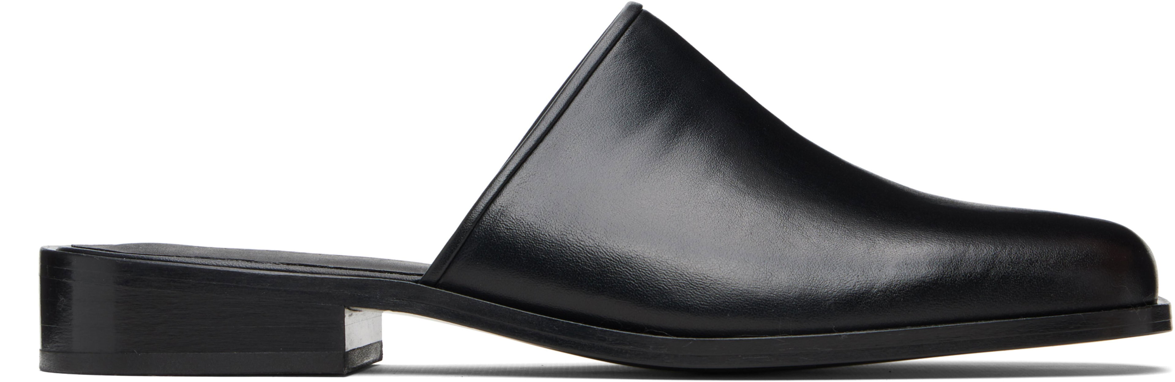 Black Barlow Slip-on Loafers by STUDIO NICHOLSON