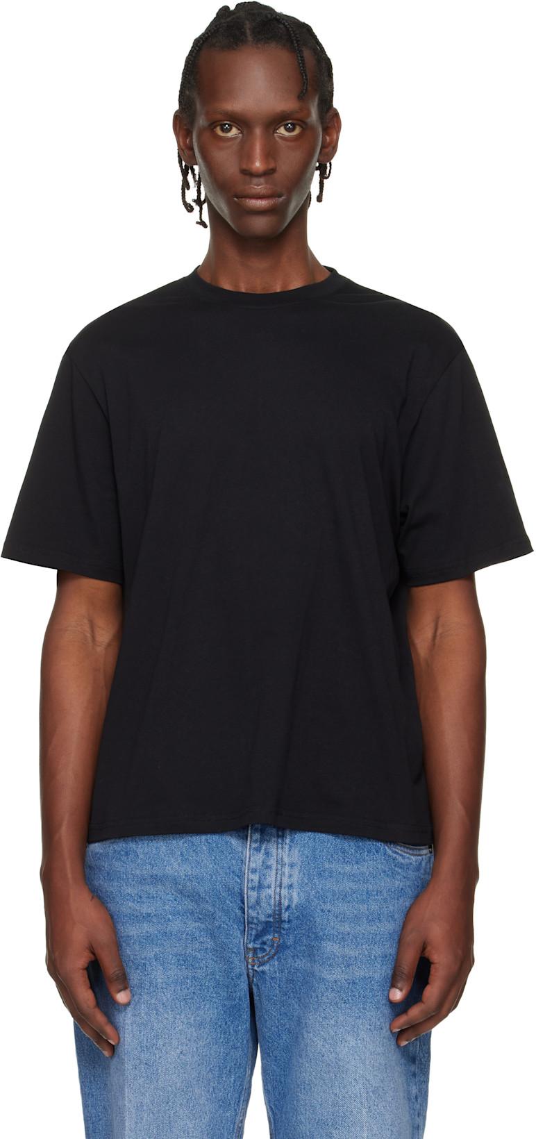Black Bric T-shirt by STUDIO NICHOLSON
