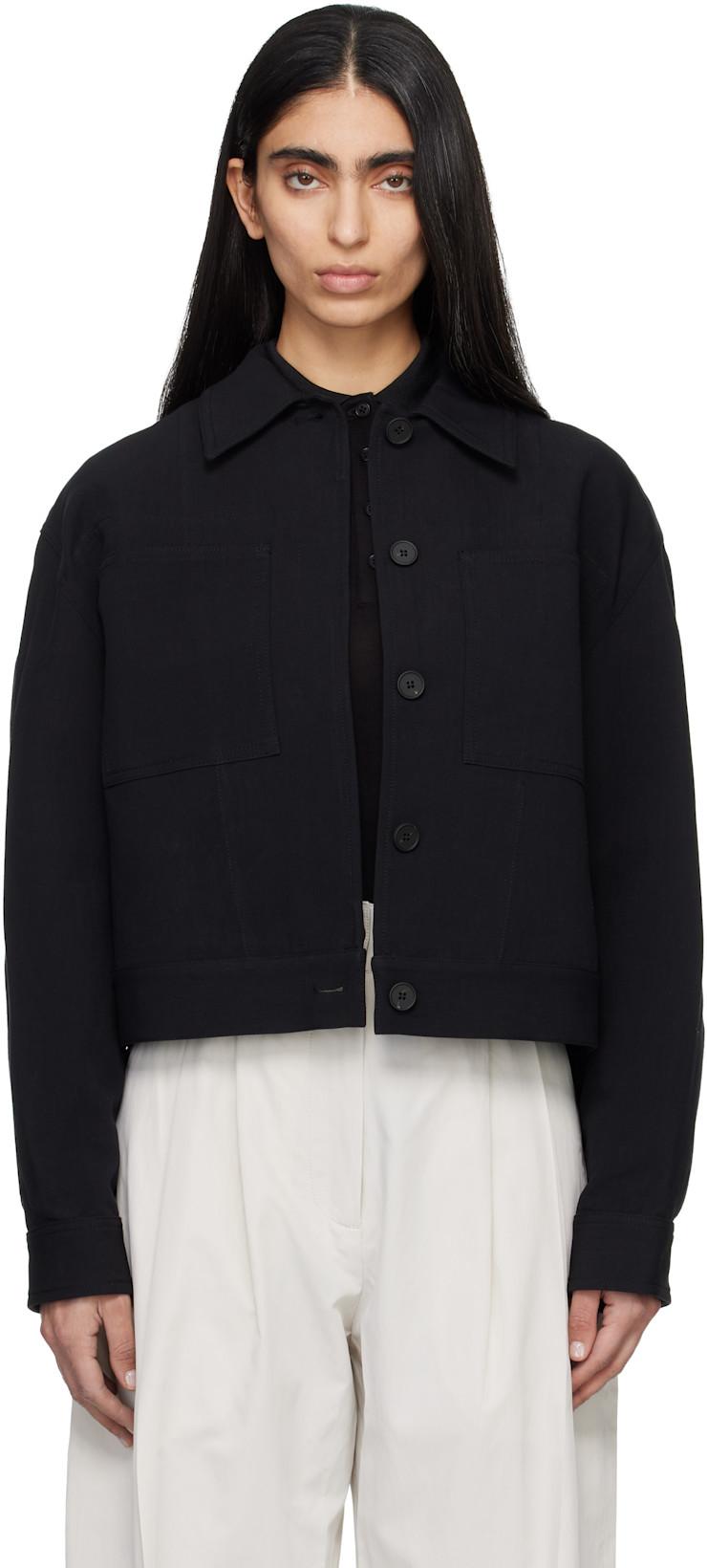 Black Calder Jacket by STUDIO NICHOLSON