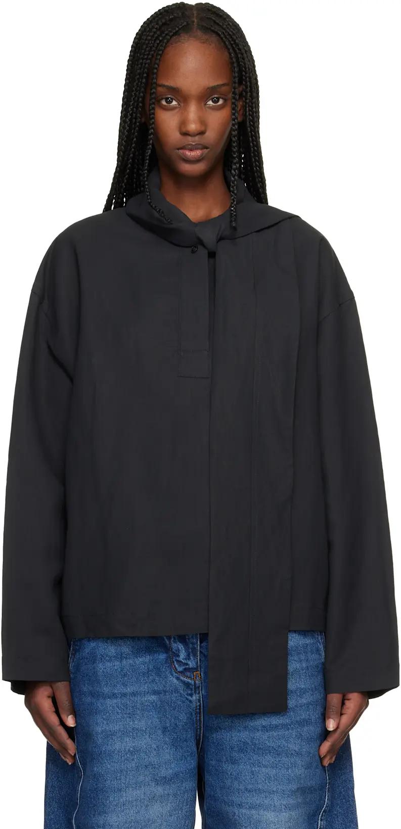 Black Colt Blouse by STUDIO NICHOLSON