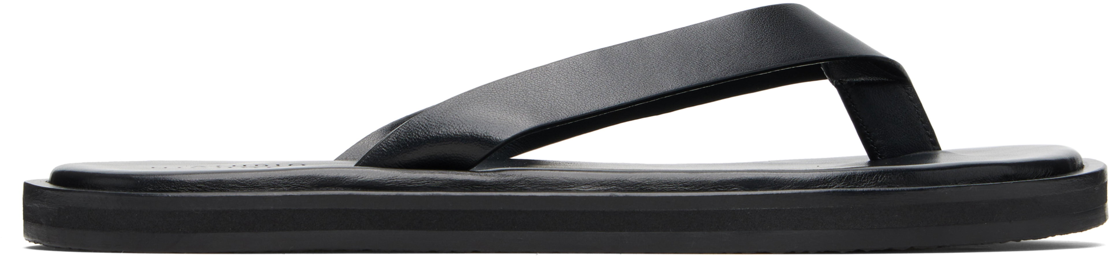 Black Curren Flip-Flops by STUDIO NICHOLSON