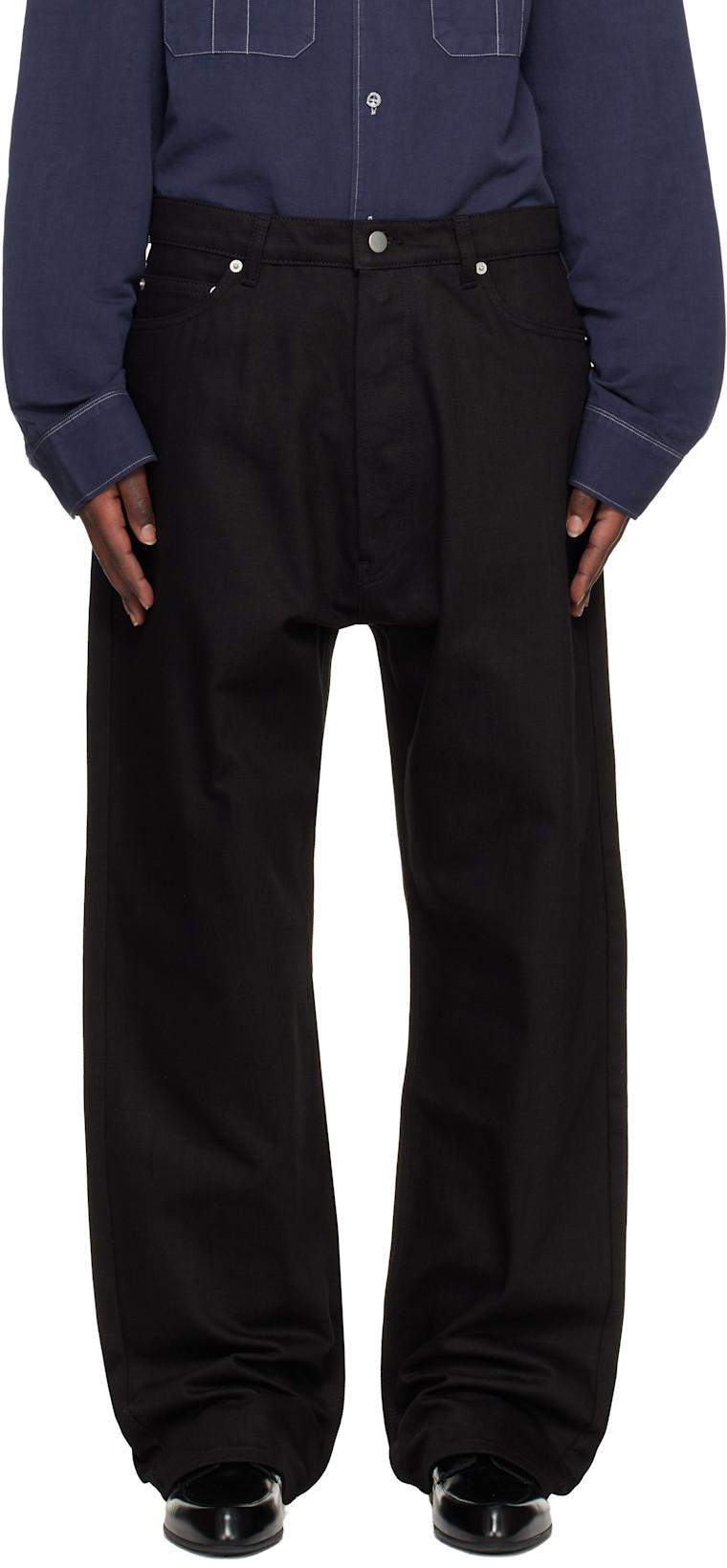 Black Marylebone Jeans by STUDIO NICHOLSON