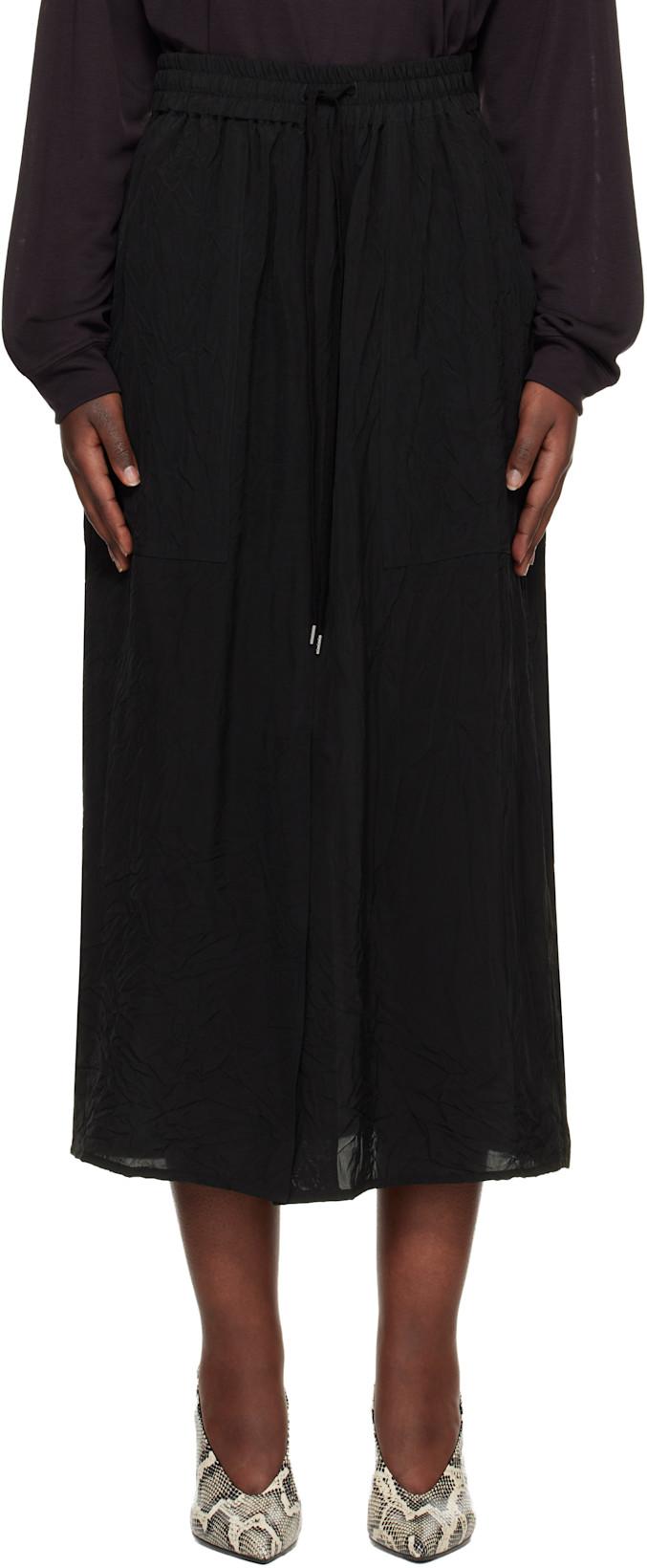 Black Oates Midi Skirt by STUDIO NICHOLSON