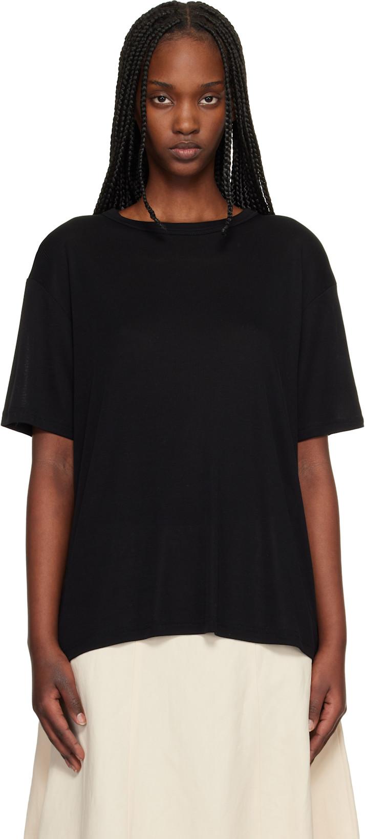 Black Rond T-shirt by STUDIO NICHOLSON
