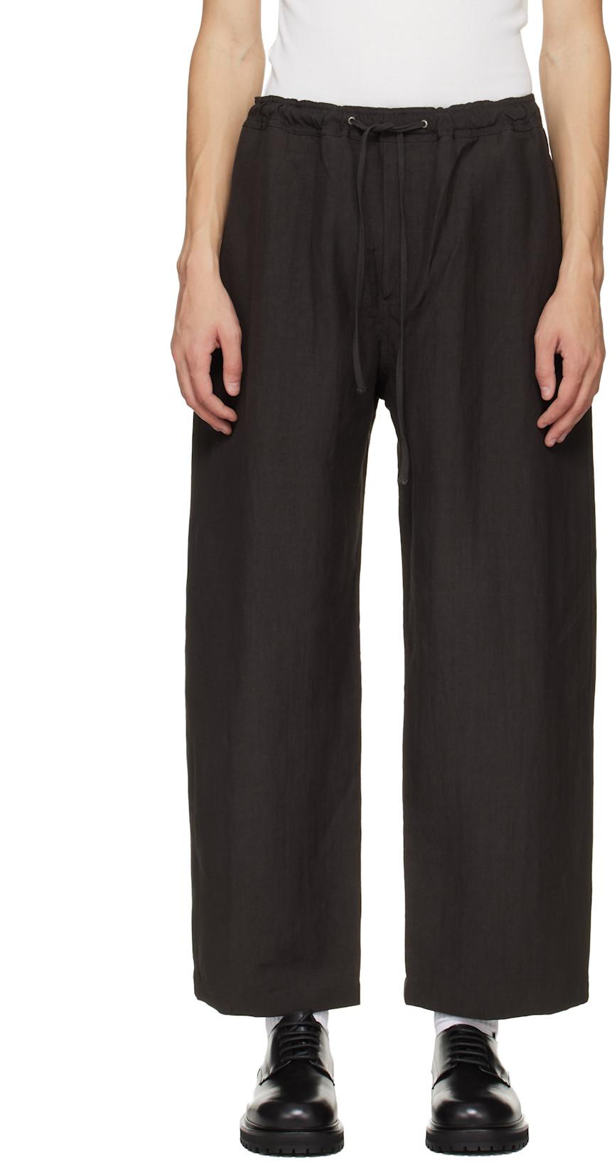 Black Sonny Trousers by STUDIO NICHOLSON