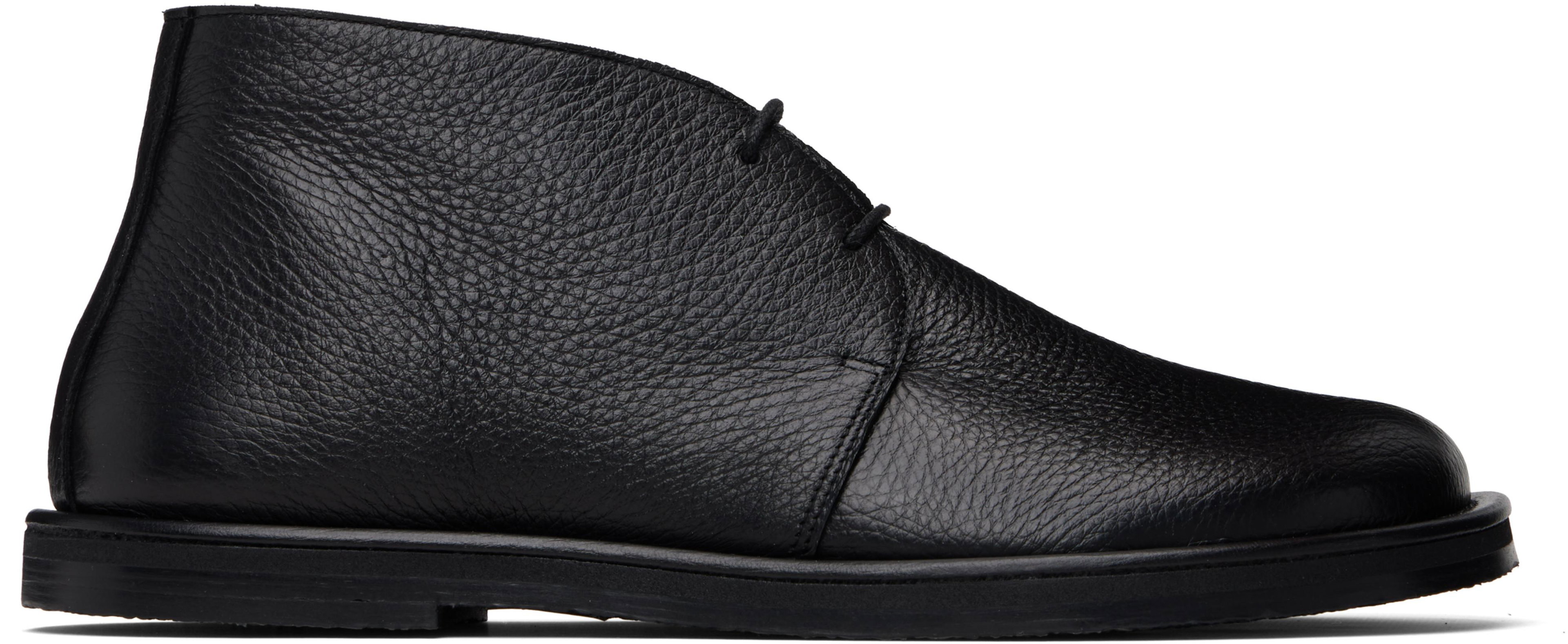Black Woodrow Desert Boots by STUDIO NICHOLSON
