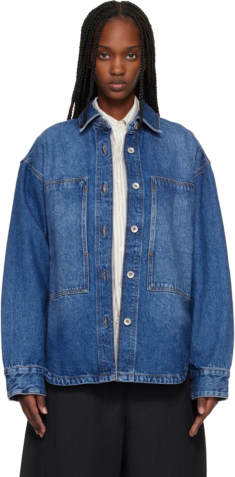 Blue Paso Denim Shirt by STUDIO NICHOLSON