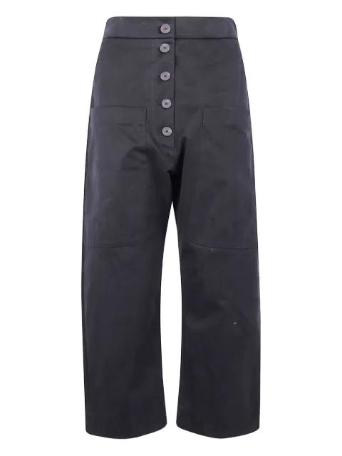 Brinson button-front patch-pocket trousers by STUDIO NICHOLSON