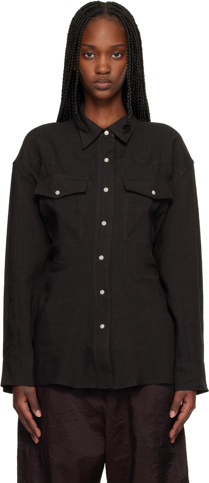Brown Krauss Shirt by STUDIO NICHOLSON