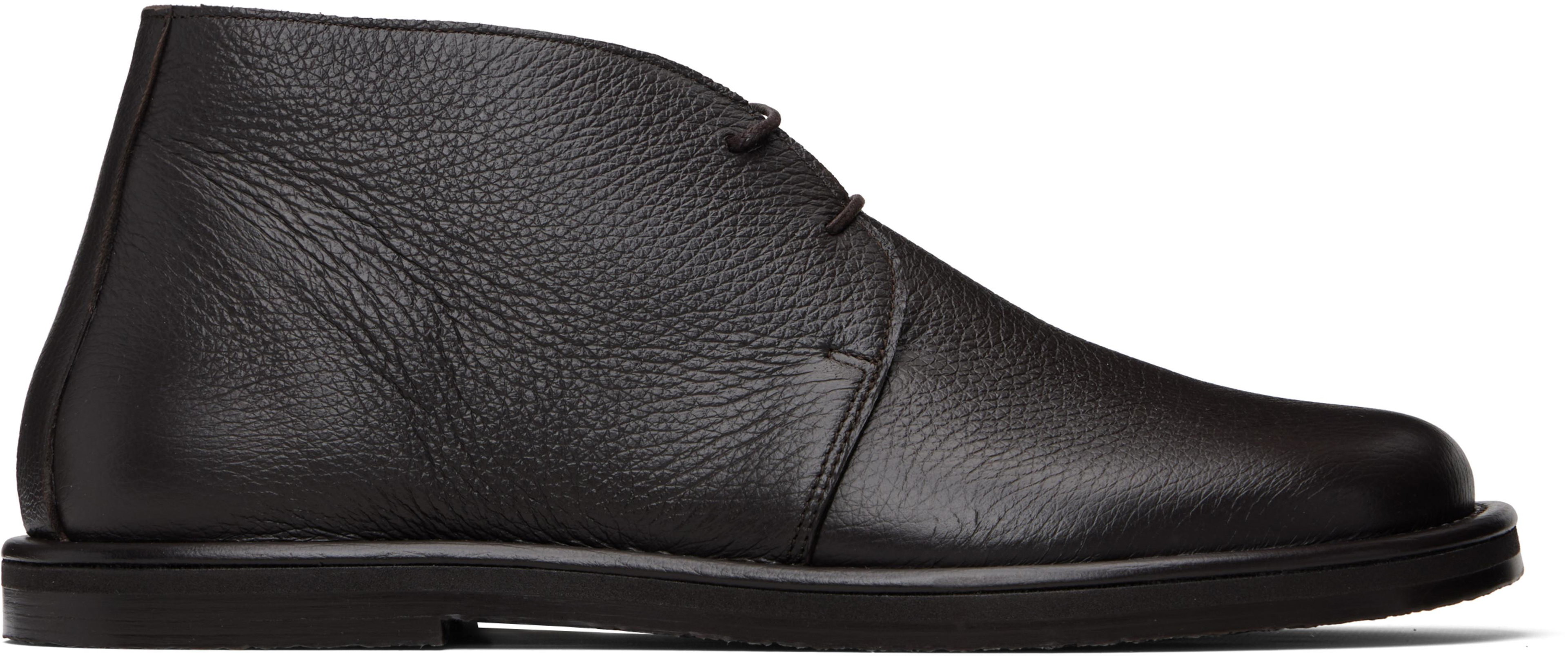 Brown Woodrow Desert Boots by STUDIO NICHOLSON