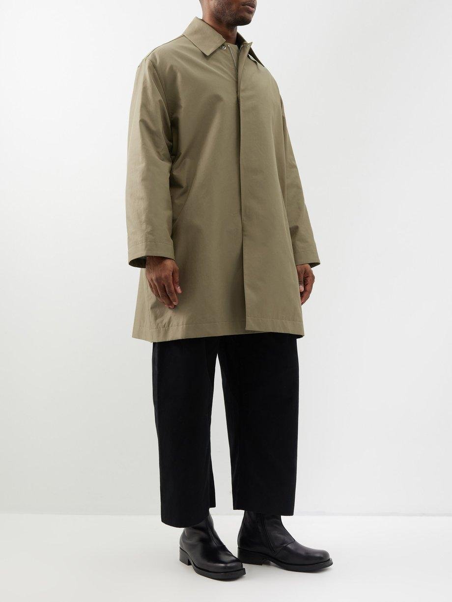 Chassis cotton-blend overcoat by STUDIO NICHOLSON