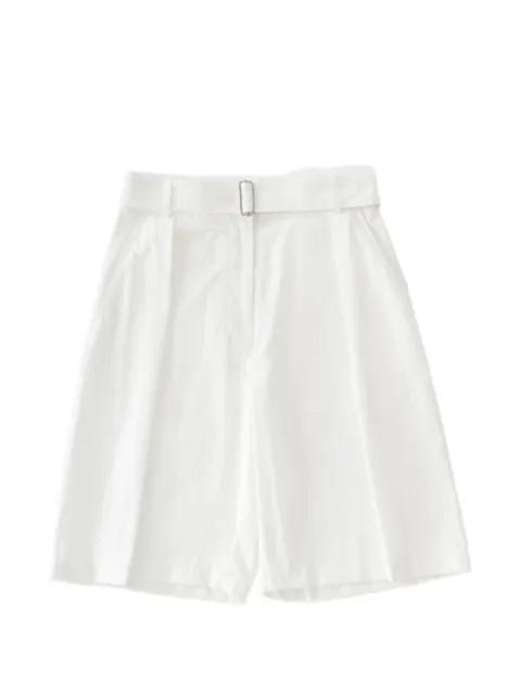 Creon belted pleated shorts by STUDIO NICHOLSON