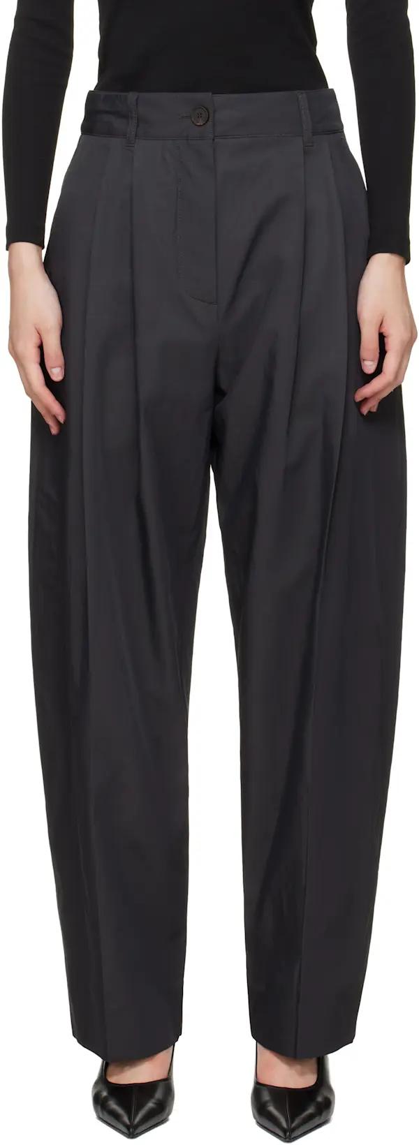 Gray Acuna Trousers by STUDIO NICHOLSON